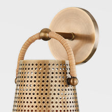 Load image into Gallery viewer, Nile Wall Light in Detail.