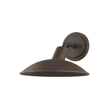 Load image into Gallery viewer, Otis Outdoor Wall Light in Textured Bronze (Small).