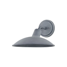Load image into Gallery viewer, Otis Outdoor Wall Light in Weathered Zinc (Small).