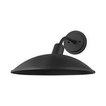 Load image into Gallery viewer, Otis Outdoor Wall Light in Texture Black (Large).