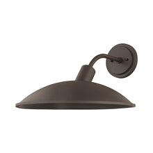 Load image into Gallery viewer, Otis Outdoor Wall Light in Textured Bronze (Large).