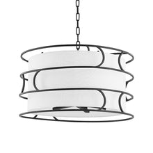 Load image into Gallery viewer, Reedley Chandelier in Forged Iron.