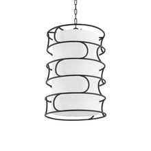 Load image into Gallery viewer, Reedley Pendant Light in Forged Iron (4-Light).