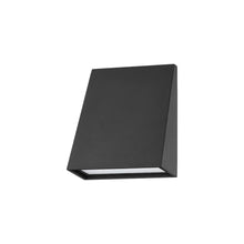 Load image into Gallery viewer, Roy Outdoor LED Wall Light in Textured Black (Small).