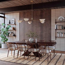 Load image into Gallery viewer, Sacramento Chandelier in dining room.