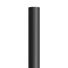 Load image into Gallery viewer, Smooth Outdoor Aluminum Pole in Textured Black.