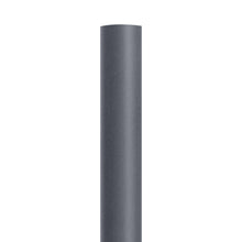 Load image into Gallery viewer, Smooth Outdoor Aluminum Pole in Weathered Zinc.