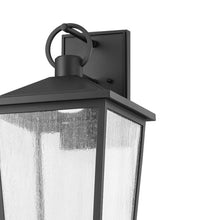 Load image into Gallery viewer, Soren Outdoor LED Wall Light in Detail.
