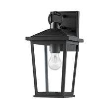 Load image into Gallery viewer, Soren Outdoor Wall Light in Texture Black (1-Light).