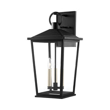 Load image into Gallery viewer, Soren Outdoor Wall Light in Texture Black (3-Light).