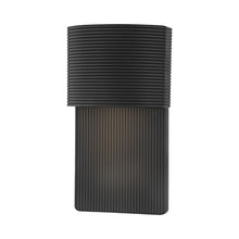 Load image into Gallery viewer, Tempe Outdoor Wall Light in Soft Black (Small).