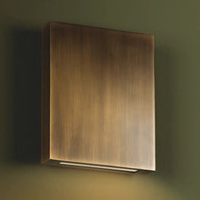 Load image into Gallery viewer, Thayne Outdoor LED Wall Light in Detail.