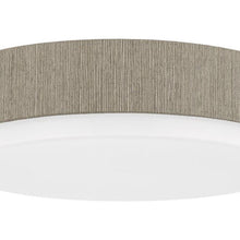 Load image into Gallery viewer, Zane LED Flush Mount Ceiling Light in Detail.