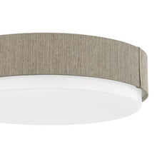 Load image into Gallery viewer, Zane LED Flush Mount Ceiling Light in Detail.
