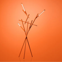Load image into Gallery viewer, Tuareg LED Floor Lamp in Orange.