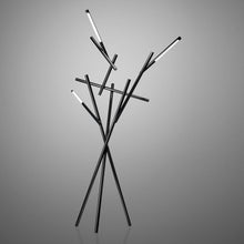 Load image into Gallery viewer, Tuareg LED Floor Lamp in Black.