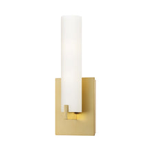 Load image into Gallery viewer, Tube Bath Vanity Light in Honey Gold (2-Light).