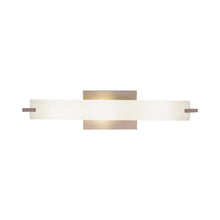Load image into Gallery viewer, Tube Bath Vanity Light in Brushed Nickel (3-Light).