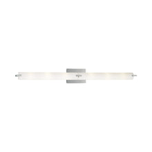 Load image into Gallery viewer, Tube Bath Vanity Light in Chrome (6-Light).