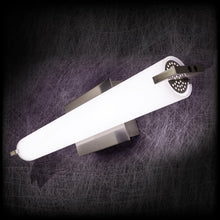 Load image into Gallery viewer, Tube Bath Vanity Light in Detail.