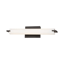 Load image into Gallery viewer, Tube LED Bath Vanity Light in Dark Restoration Bronze/Small/1-Light.