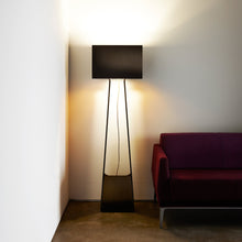 Load image into Gallery viewer, Tube Top Floor Lamp in living room.