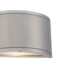Load image into Gallery viewer, Tuble Horizontal Outdoor LED Wall Light in Detail.