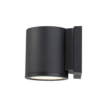 Load image into Gallery viewer, Tuble Vertical Outdoor LED Wall Light in Black (1-Light).