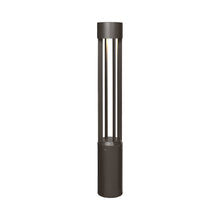 Load image into Gallery viewer, Turbo Outdoor LED Bollard in Bronze.