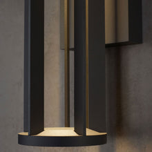 Load image into Gallery viewer, Turbo Outdoor LED Wall Light Detail.