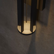Load image into Gallery viewer, Turbo Outdoor LED Wall Light Detail.