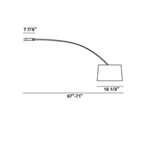 Load image into Gallery viewer, Twiggy Ceiling Light - line drawing.
