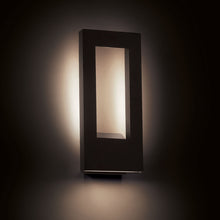 Load image into Gallery viewer, Twilight Outdoor LED Wall Light in Detail.