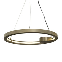 Load image into Gallery viewer, Boks Ring LED Pendant Light in New Brass (Large).