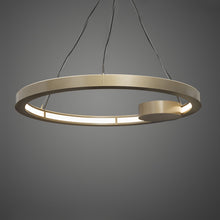 Load image into Gallery viewer, Boks Ring LED Pendant Light in Detail.