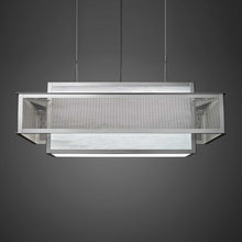 Load image into Gallery viewer, Duo LED Linear Pendant Light in Detail.