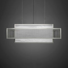 Load image into Gallery viewer, Duo LED Linear Pendant Light in Detail.