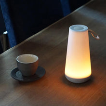Load image into Gallery viewer, UMA LED Mini Sound Lantern in living room.
