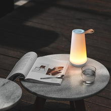 Load image into Gallery viewer, UMA LED Mini Sound Lantern in living room.