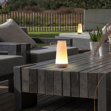 Load image into Gallery viewer, UMA LED Mini Sound Lantern outdoor.