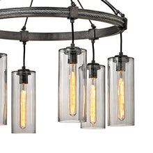 Load image into Gallery viewer, Union Square Chandelier in Detail.