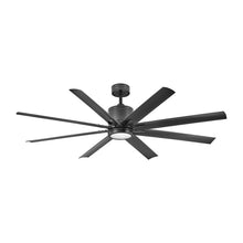Load image into Gallery viewer, Vantage LED Ceiling Fan in Matte Black.