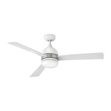 Load image into Gallery viewer, Verge LED Ceiling Fan in Matte White.