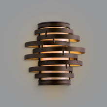 Load image into Gallery viewer, Vertigo Wall Light in Detail.