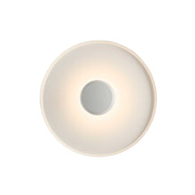 Load image into Gallery viewer, Top LED Flush Mount Ceiling Light in White.