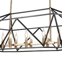 Load image into Gallery viewer, C1105 Linear Pendant Light in Detail.
