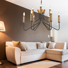 Load image into Gallery viewer, C2061 Chandelier in living room.