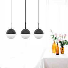 Load image into Gallery viewer, P2001 LED Pendant Light in living room.