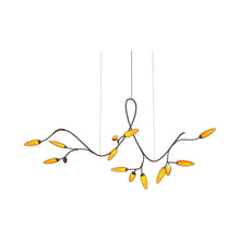 Load image into Gallery viewer, Vines™ LED Pendant Light in Coffee Bronze (14-Light).