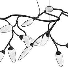 Load image into Gallery viewer, Vines™ LED Semi Flush Mount Ceiling Light in Detail.